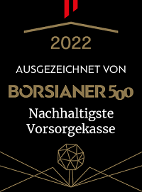 Börsianer-Auszeichnung als nachhaltigste Vorsorgekasse Auszeichnung als "Österreichs nachhaltigste Vorsorgekasse 2022" vergeben vom Finanzmagazin Börsianer
