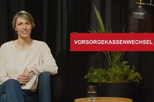 Key Account Managerin Maria Schietz präsentiert die neuen Informationsvideos der fair-finance Vorsorgekasse Bild der Aufzeichnung der Informationsvideos der fair-finance Vorsorgekasse mit Key Account Managerin Maria Schietz